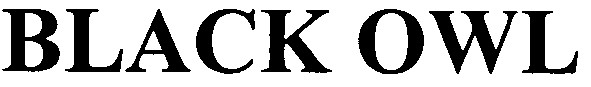black owl