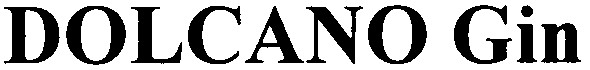 dolcano gin