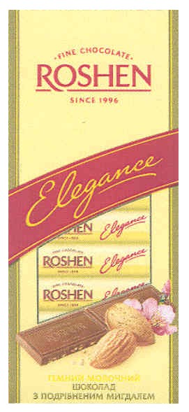 fine chocolate roshen since 1996