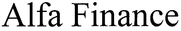alfa finance