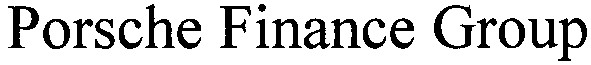 porsche finance group