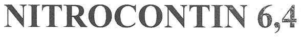 nitrocontin 6,4