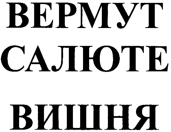 вермут салюте вишня