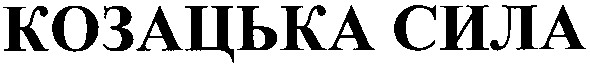 козацька сила