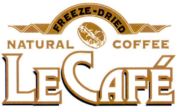 freeze-dried natural coffee le cafe