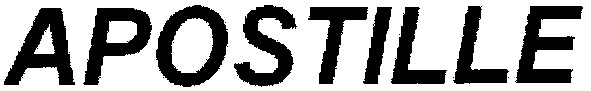apostille