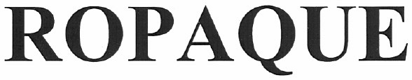 ropaque