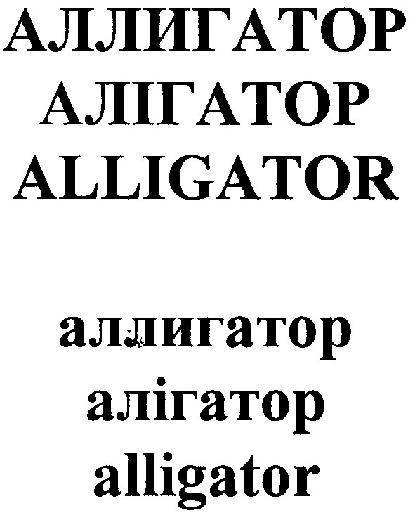 alligator