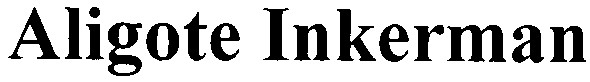 aligote inkerman