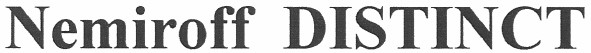 nemiroff distinct