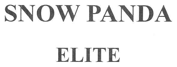 snow panda elite