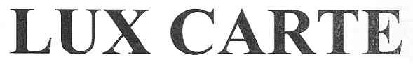 lux carte