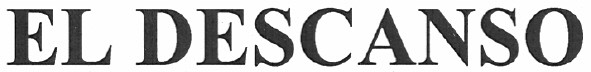 el descanso