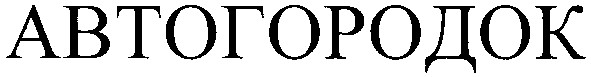 автогородок