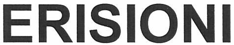erisioni