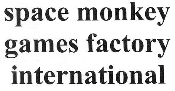 space monkey games factory international