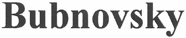 bubnovsky