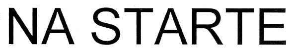 na starte