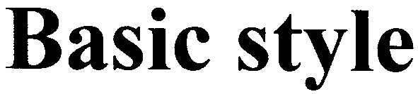 basic style