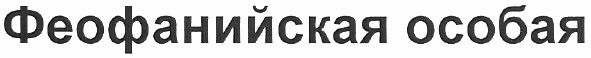феофанийская особая