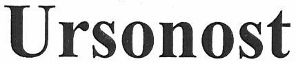 ursonost