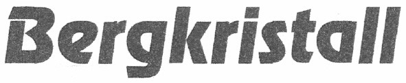 bergkristall