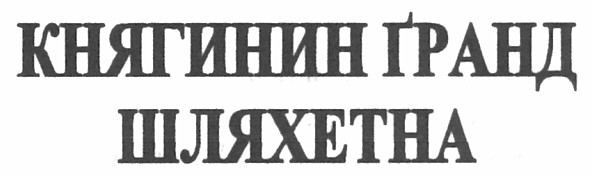 княгинин град шляхетна