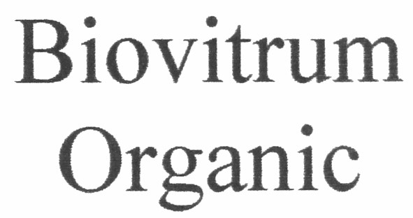biovitrum organic