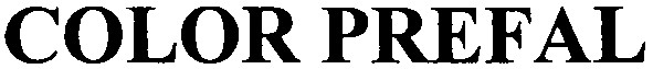 color prefal