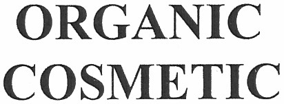 organic cosmetic