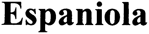 espaniola