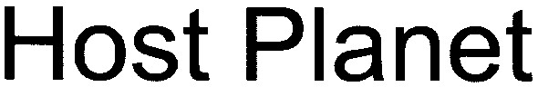 host planet