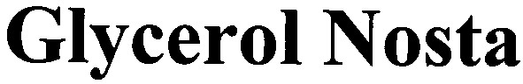 glycerol nosta