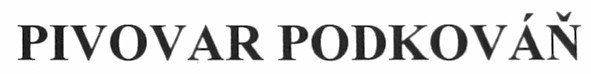 pivovar podkovan