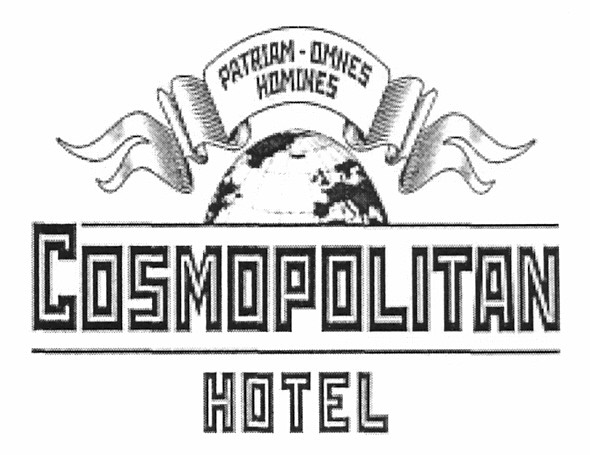 patriam-omnes homines cosmopolitan hotel