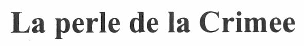 la perle de la crimee