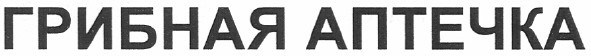 грибная аптечка