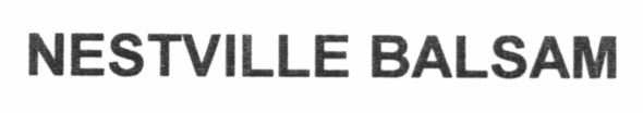 nestville balsam
