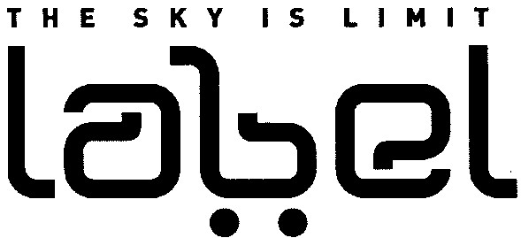 the sky is limit label