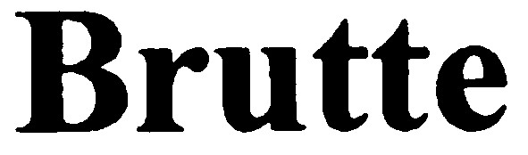brutte