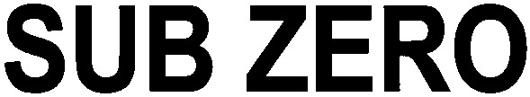 sub zero