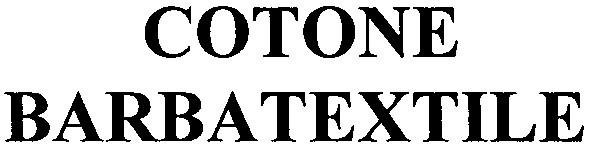 cotone barbatextile
