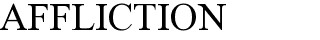 affliction