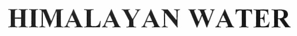himalayan water