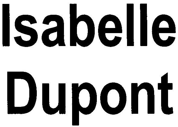 isabelle dupont
