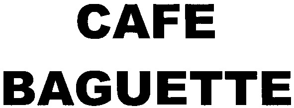 cafe baquette