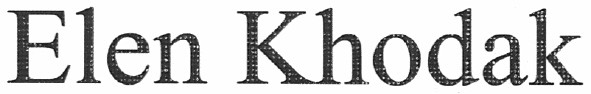 elen khodak