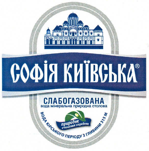 слабогазована вода мінеральна природна столова