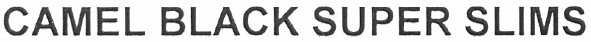 camel black super slims