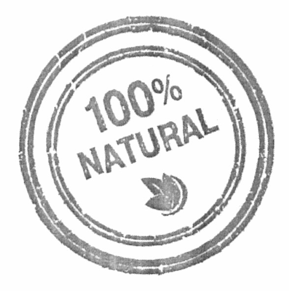 100% natural